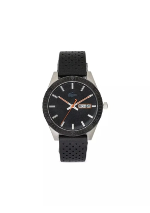 Lacoste leather strap 42mm - Black