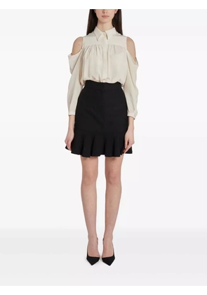Victoria Beckham 2010 peplum mini skirt - Black