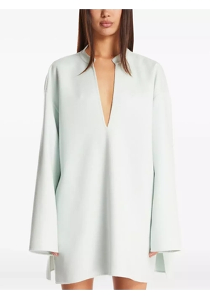 Jil Sander V-neck wide-sleeve top - Neutrals