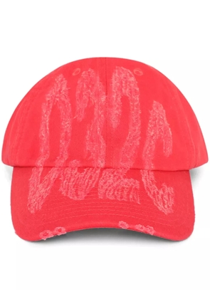 032c Crisis denim cap - Red