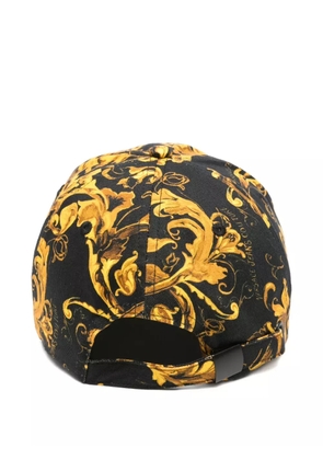 Versace Jeans Couture baroque-print baseball cap - Black
