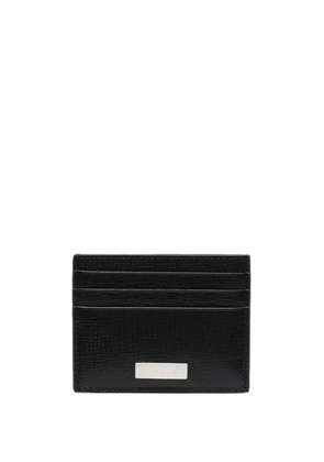 Ferragamo logo-plaque leather wallet - Black