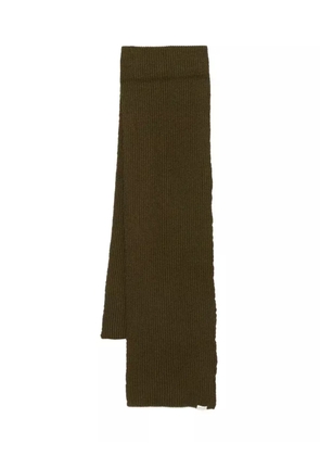 ANERKJENDT ribbed scarf - Green