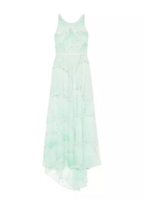 MIAU by Clara Rotescu bead-embellished maxi dress - Green