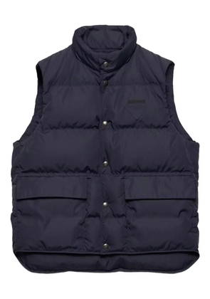 Prada puffer vest - Blue