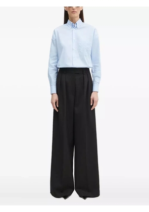 Fiorucci embroidered-pocket shirt - Blue