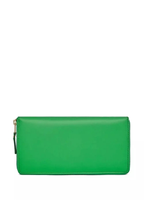 Comme Des Garçons Wallet zip-around leather wallet - Green
