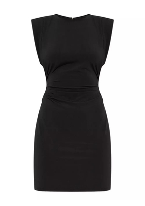 Michael Michael Kors gathered-detail mini dress - Black