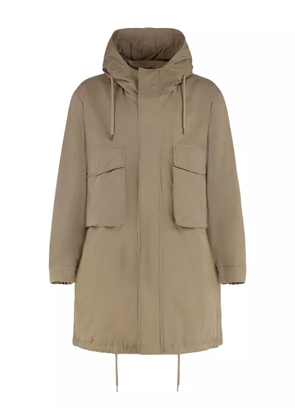 Herno drawstring-hood parka - Neutrals