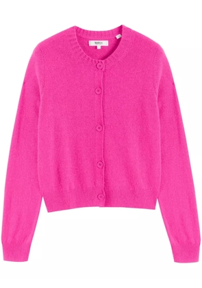Chinti & Parker crew-neck knitted cardigan - Pink