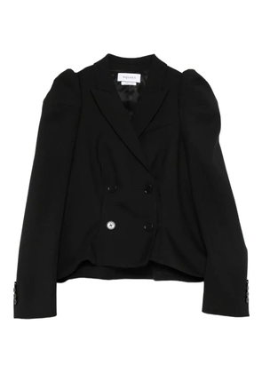 Alexander McQueen puff-sleeve double-breasted jacket - Black