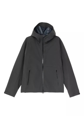 Hiking Patrol hooded zip-front jacket - Grey