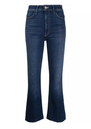 MOTHER The Hustler raw-hem jeans - Blue