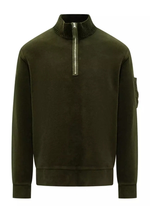 C.P. Company half-zip pocket sweatshirt - Black