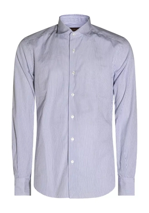 Glanshirt striped cotton shirt - Blue