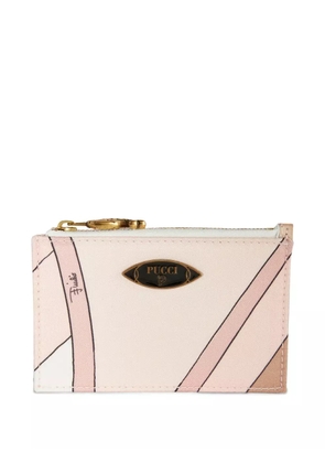 PUCCI Iride-print card holder - Neutrals