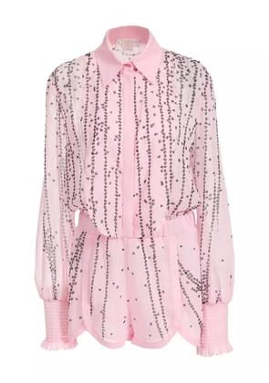 Genny sequin-embellished jumpsuit - Pink