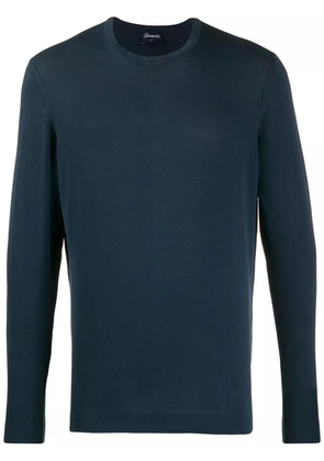 Drumohr crew-neck knit jumper - Blue