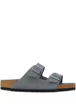 Birkenstock double-strap suede sandals - Grey