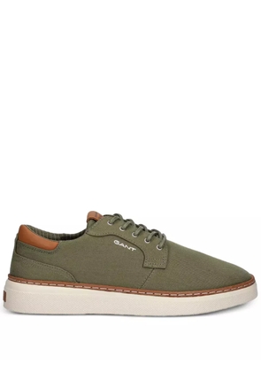 Gant canvas lace-up sneakers - Green