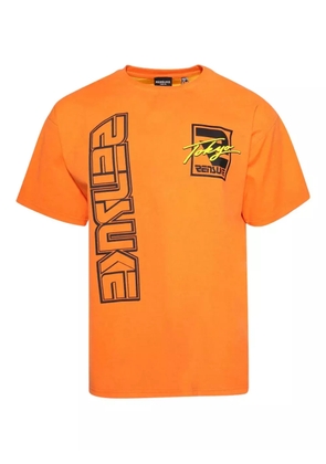 RENSUKE TOKYO graphic-print cotton T-shirt - Orange