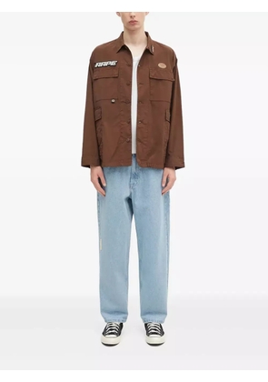 AAPE BY *A BATHING APE® cargo-pocket overshirt - Brown