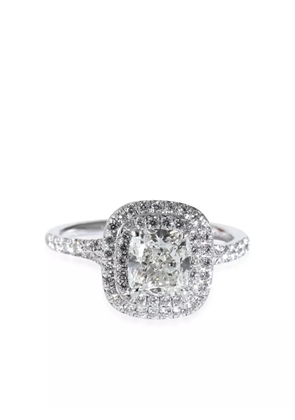 Tiffany & Co. Pre-Owned platinum Soleste diamond ring - White