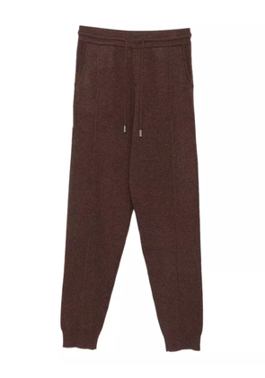 Gotha cashmere track pants - Brown