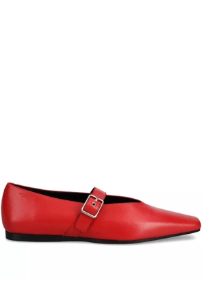 VAGABOND Wioletta buckle-strap ballet flats - Red