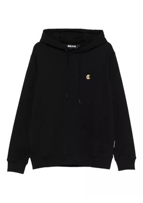 Just Cavalli cotton hoodie - Black
