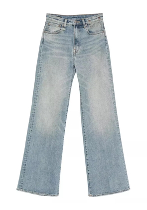 R13 logo-patch jeans - Blue