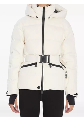 Moncler Grenoble Tolima belted padded jacket - White