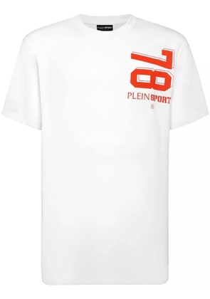 Plein Sport logo-print T-shirt - White