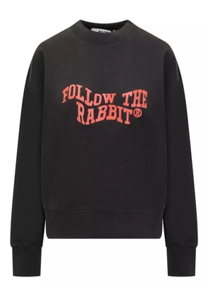 MSGM graphic-print sweatshirt - Black