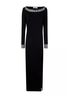 Blugirl crystal-embellished long dress - Black