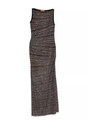 Missoni sequin-embellished maxi dress - Brown