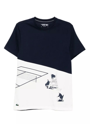 Lacoste tennis heritage graphic T-shirt - Blue