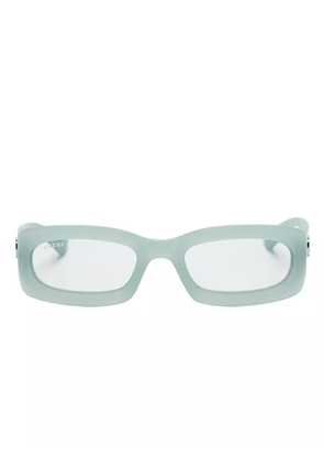 Gucci Eyewear rectangle-frame sunglasses - Green
