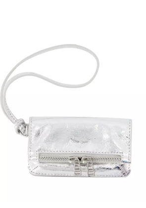 Zadig&Voltaire leather cardholder - Silver