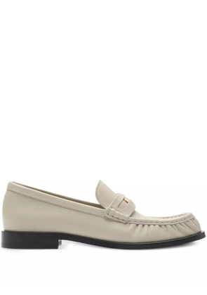 Burberry leather Cadet loafers - Neutrals