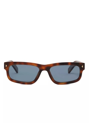 Prada Eyewear rectangle-frame sunglasses - Brown