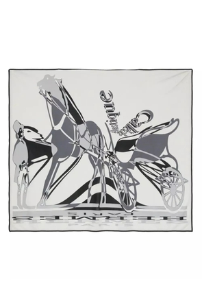 Hermès Pre-Owned 2020s Caleche Elastique scarf - Black