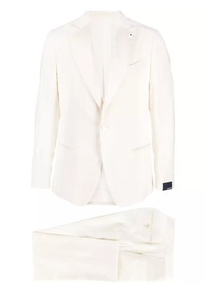 Lardini two-piece single-breasted suit - Neutrals