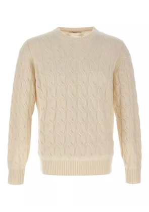 Kangra cable-knit sweater - Neutrals