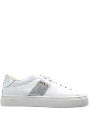 Furla leather sneakers - White