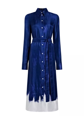 Proenza Schouler Amaya silk dress - Blue