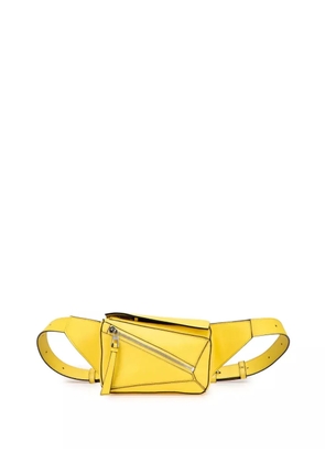Loewe Pre-Owned 2022 Mini Calfskin Puzzle Bumbag belt bag - Yellow