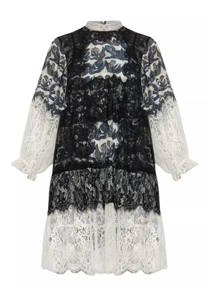 MUNTHE Lisso floral-lace dress - Neutrals