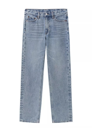 Hey Joanie logo-patch jeans - Blue