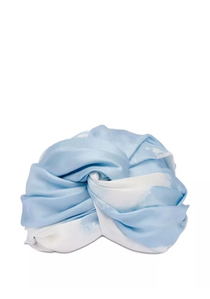 Moschino silk hat - Blue